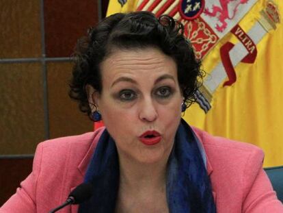 La ministra de Trabajo, Migraciones y Seguridad Social, Magdalena Valerio, 