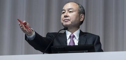 El consejero delegado de SoftBank, Masayoshi Son 