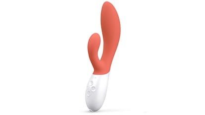 Este tipo de juguete sexual de Lelo estimula tanto el punto G como el clítoris.