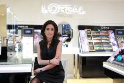 La directora general de L&#039;Or&eacute;al Par&iacute;s Espa&ntilde;a, In&eacute;s Caldeira. 