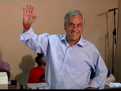 El empresario Sebastián Piñera se convierte en el presidente electo de Chile