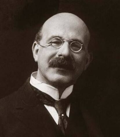 Israel Gollancz, catedrático de Kings College y pormotor de la Ango Spanish Society en 1916.