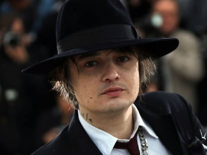 El músico Pete Doherty.