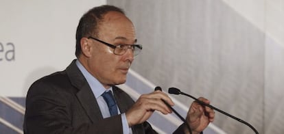 El gobernador del Banco de España, Luis María Linde.