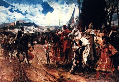 'La rendición de Granada', de Francisco Pradilla.