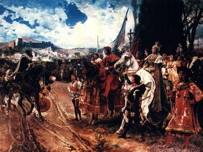 'La rendición de Granada', de Francisco Pradilla.