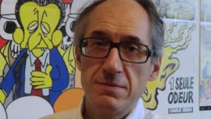 Gérard Biard, redactor en cap del setmanari francès 'Charlie Hebdo'.