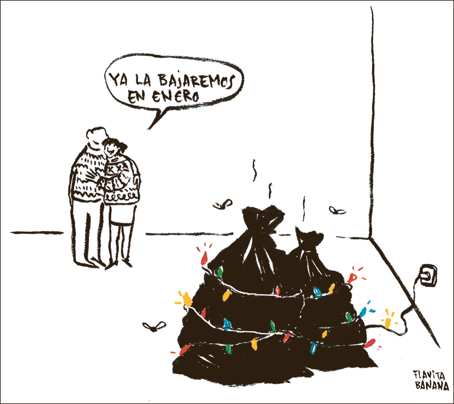 Flavita Banana: embotamiento navideño