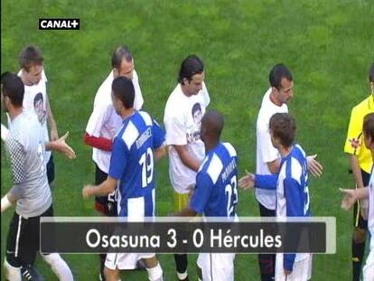 Osasuna 3 - Hércules 0
