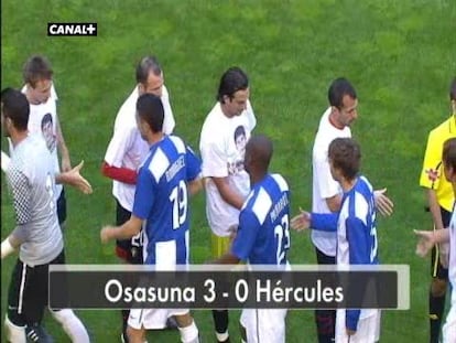 Osasuna 3 - Hércules 0