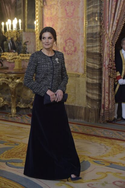 La reina Letizia en la Pascua Militar de 2019.