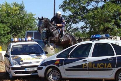 Una escena de la serie <i>Unidades de la Policía Nacional. </i>