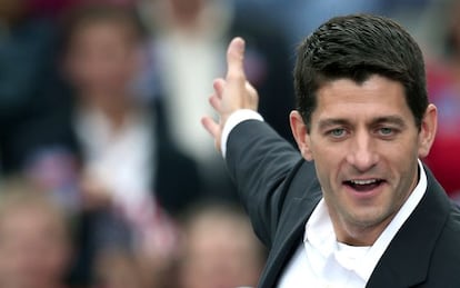 El candidato republicano a la vicepresidencia, Paul Ryan.