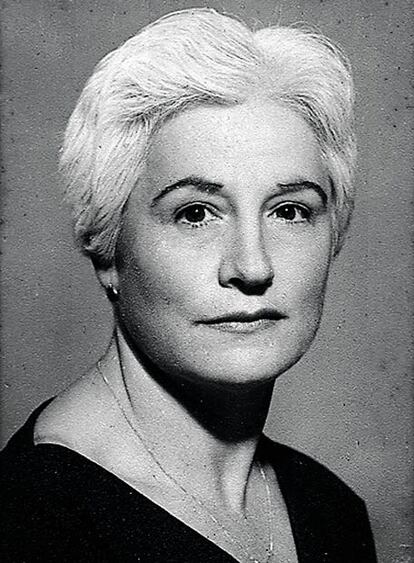 Bernarda Angulo, en un retrato de los años sesenta.