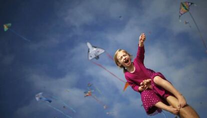 Festival de cometas en Redondo Beach, California.