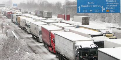 Una carretera de Alemania.