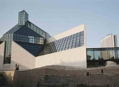 Aspecto exterior del Mudam, en Luxemburgo.