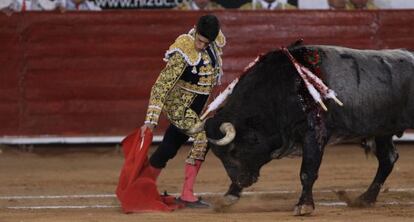 Alejandro Talavante, en la Plaza de Toros México.