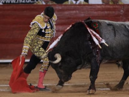 Alejandro Talavante, en la Plaza de Toros M&eacute;xico.