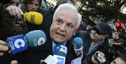 El expresidente de la Diputación de Ourense, José Luis Baltar, en 2013.