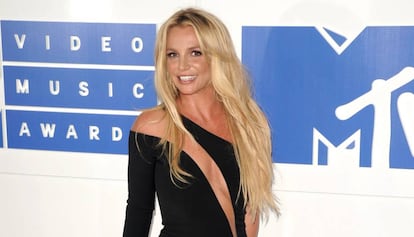 Britney Spears, en los MTV VMA de 2016. 