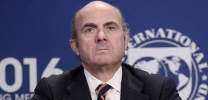 Luis de Guindos, ministro de Economía y ahora también de Energía
