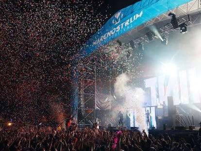 La primera edición de la fiesta, en julio de 2014.