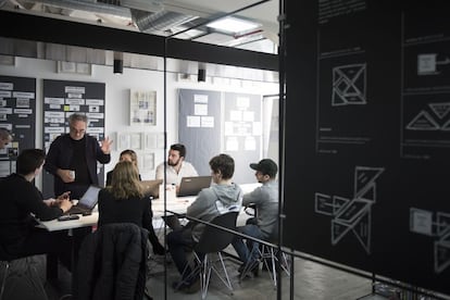 Ferran Adrià en la fundación El Bulli.