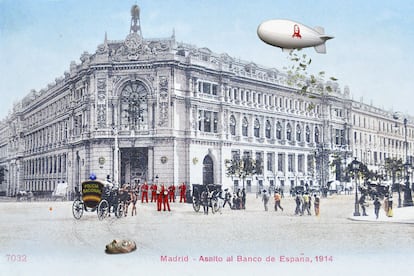 'Madrid. Asalto al Banco de España, 1914'. 