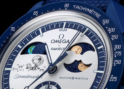 MoonSwatch EarthPhase Moonshine Omega
