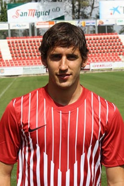 Ferran Corominas, delantero del Girona.