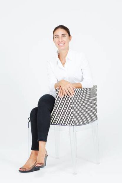 Lorenza Luti, tercera generación de la familia fundadora de Kartell y actual directora de marketing y ‘retail’.