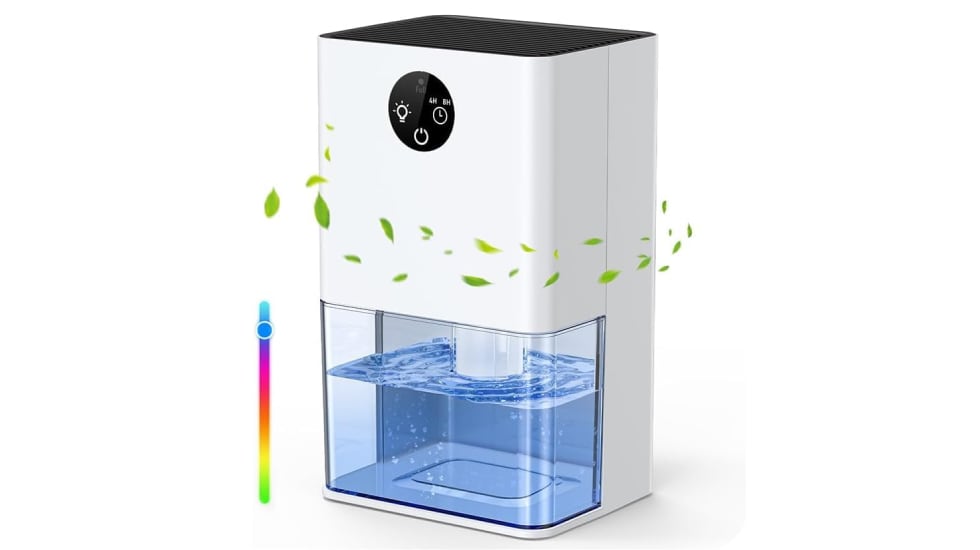 Deshumidificador silencioso y de bajo consumo.