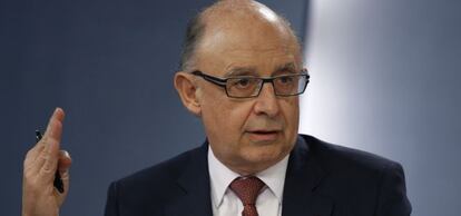 El minsitro de Hacienda en funciones, Cristóbal Montoro.