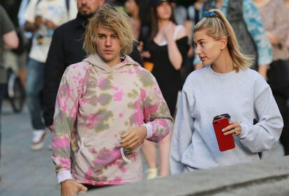 Justin Bieber y Hailey Baldwin, el 18 de septiembre.