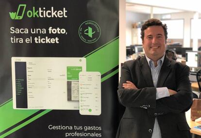 Iván Rodríguez, socio fundador de la app Okticket.