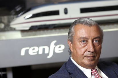 Renfe president Julio G&oacute;mez Pomar. 