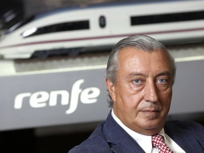 Renfe president Julio G&oacute;mez Pomar. 