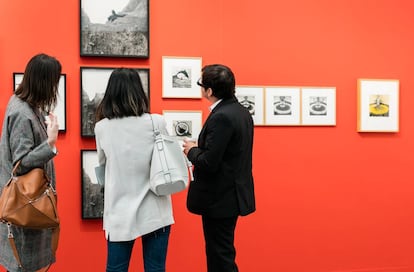 Obra de Penny Slinger en la Frieze de Londres (imagen de Mark Blower).