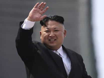 Kim Jong-un, presidente de Corea del Norte