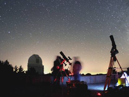 Vista desde el observatorio de Calar Alto en Almer&iacute;a. 