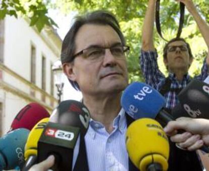 El presidente de Generalitat, Artur Mas.