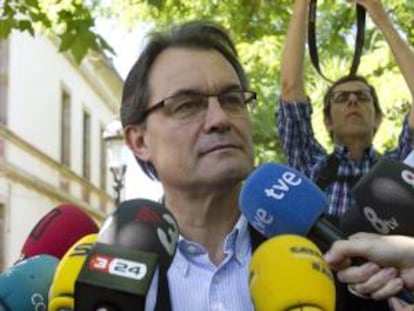 El presidente de Generalitat, Artur Mas.