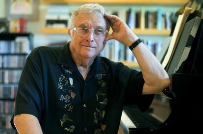 Randy Newman, el pasado julio en su casa de California.