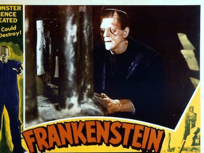 Cartel de Frankenstein, de 1931