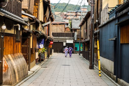 Barrio de Gion, en Kioto.
