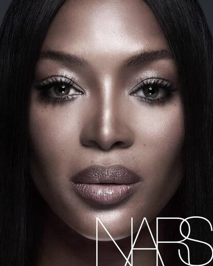 Naomi Campbell, en su primera campaña de belleza para Nars.