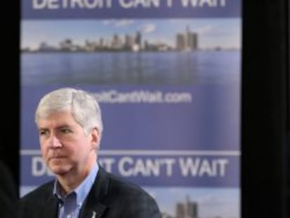 Rick Snyder, gobernador del estado de Michigan.