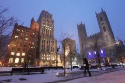 Basílica de Notre Dame, en Montreal (Canadá).