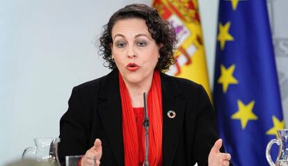 Magdalena Valerio, ministra de Trabajo en funciones